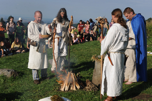 Keltský festival Lughnasad v Nasavrkách