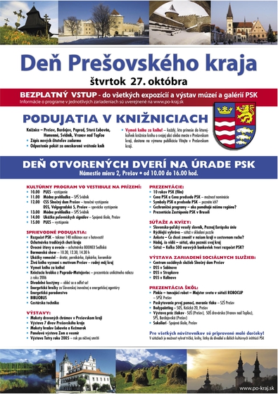 Den s PSK plakát
