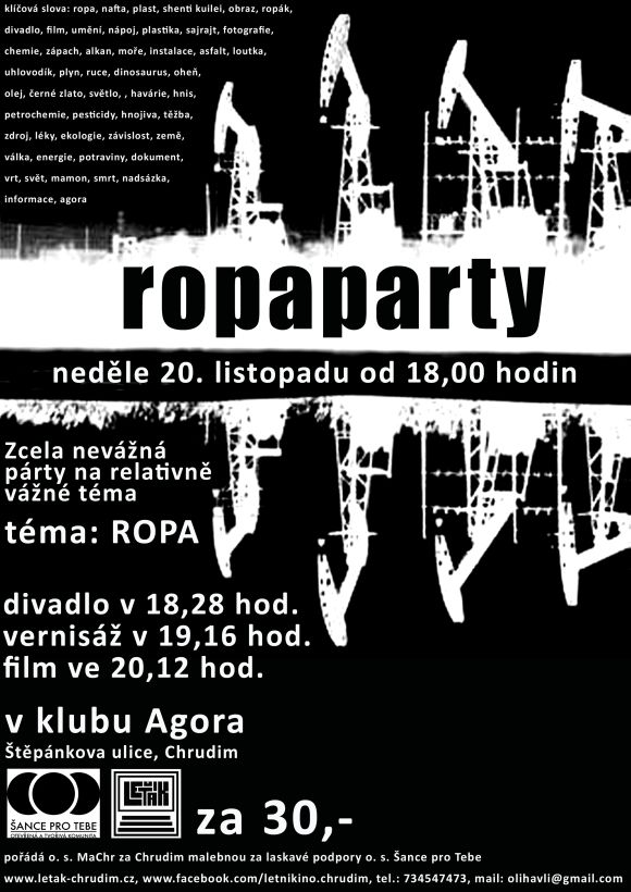 Ropaparty - plakát