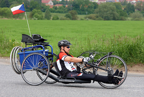 Do Kosatce zavítá handbiker Heřman Volf