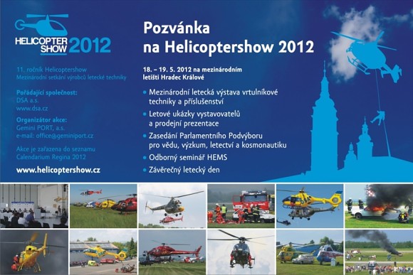 Další ročník Helicoptershow se blíží