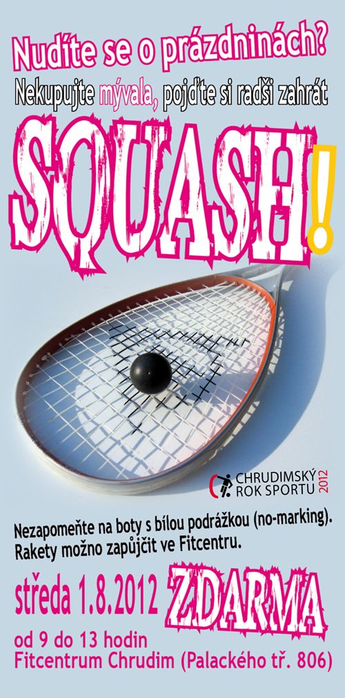 Pojďte si zahrát squash