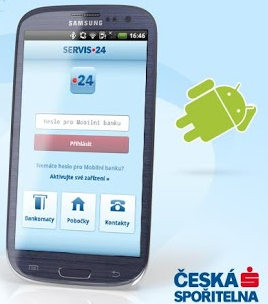 Česká spořitelna spustila mobilní banku pro Androidy