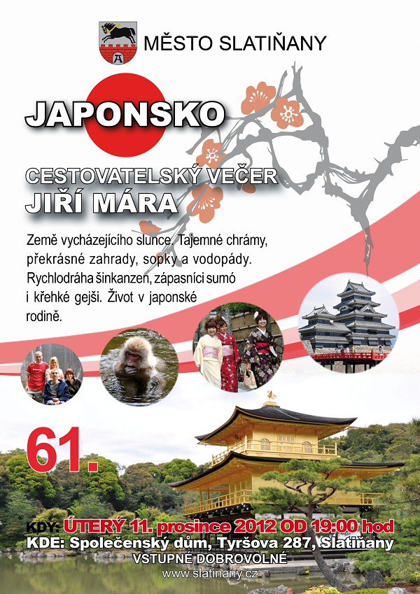 61. Cestovatelský večer - Japonsko