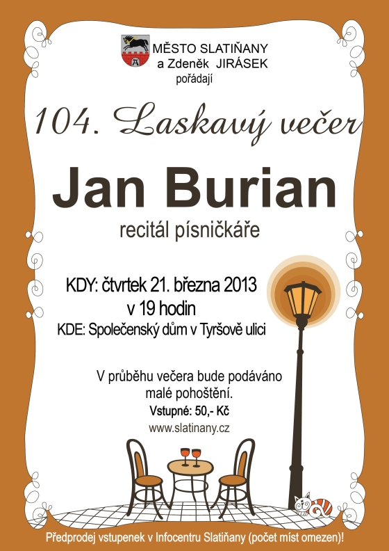 Laskavý večer - Jan BURIAN