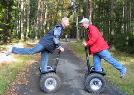 Motorizovaná dvoukolka segway