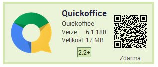 Quickoffice zdarma a jako bonus 10 GB na Google Disku