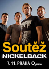 Soutěž o vstupenky na koncert Nickelback