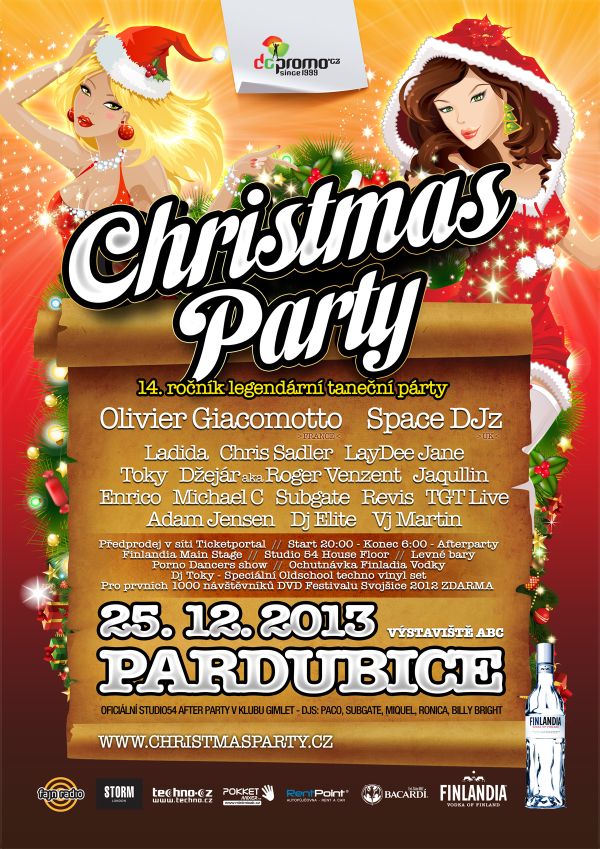 14. ročník legendární Christmas party se pomalu blíží