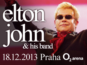 Těsně před Vánoci navštíví Prahu Elton John