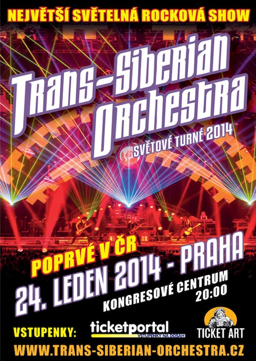 Trans Siberian Orchestra s unikátní rockovou show v lednu poprvé v České republice