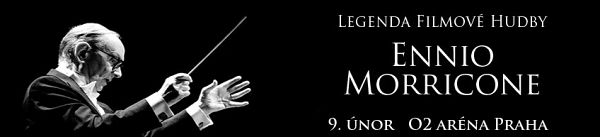 Legenda filmové hudby Ennio Morricone přijíždí do Prahy