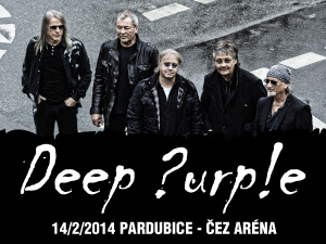 Deep Purple rozduní v únoru pardubickou ČEZ Arena