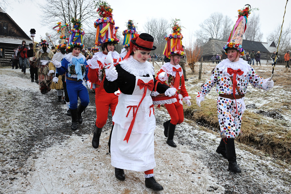 Masopust na Veselém Kopci, foto: Jaromír Zajíček - FotoZajda.cz