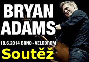 Soutěž o vstupenku na koncert Bryana Adamse v Brně