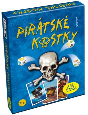 Pirátské kostky - opice, papoušci a diamanty