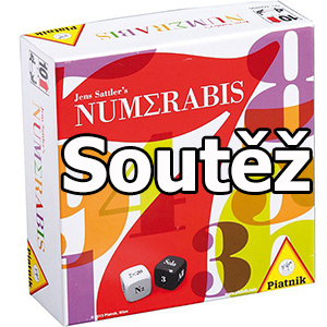 Soutěž o tři společenské hry s čísly - NUMERABIS