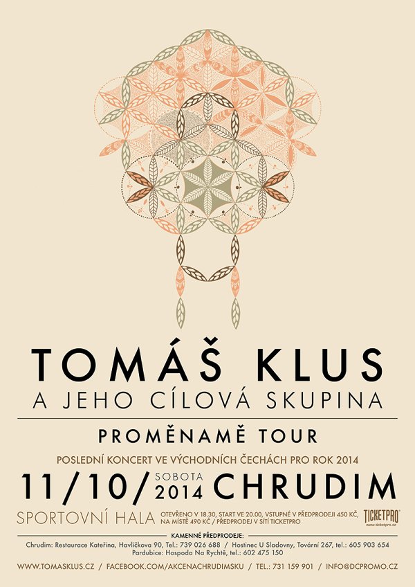 Tomáš Klus přijede v říjnu do Chrudimi