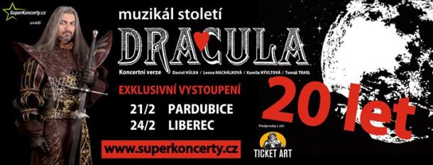 Muzikál Dracula oslaví 20 let v Pardubicích a Liberci
