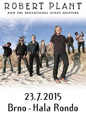 Slavný zpěvák Robert Plant vystoupí v Brně