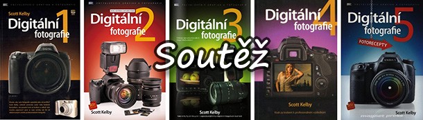 SOUTĚŽ o knižní komplet Digitální fotografie 1 - 5