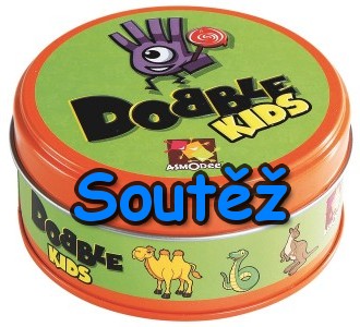 SOUTĚŽ o postřehovou hru pro děti - DOBBLE KIDS