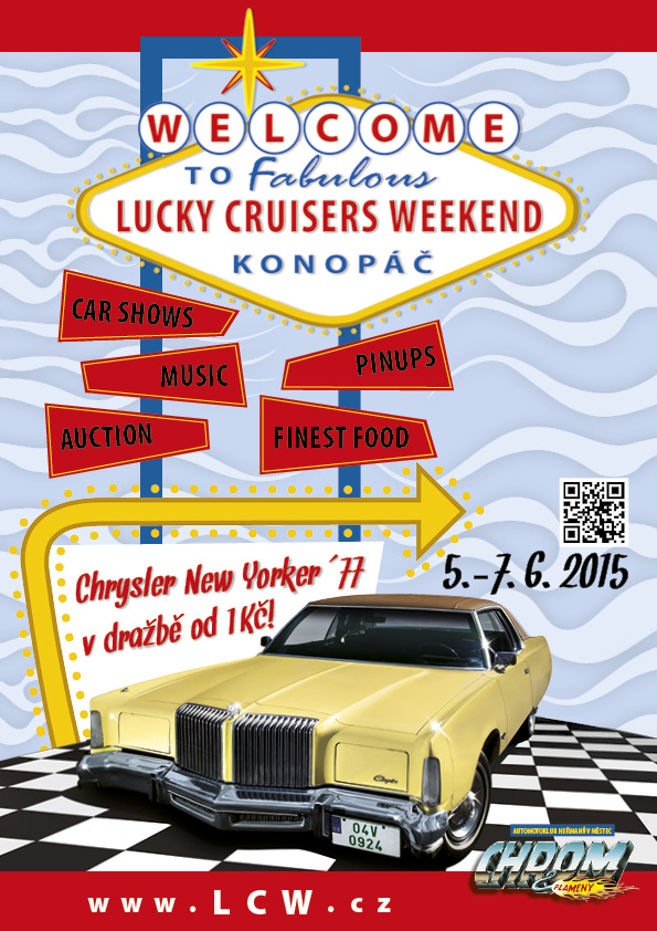 SOUTĚŽ o pět vstupenek na LUCKY CRUISER WEEKEND