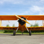 Boeing Stearman ve zbarvení československých pilotů