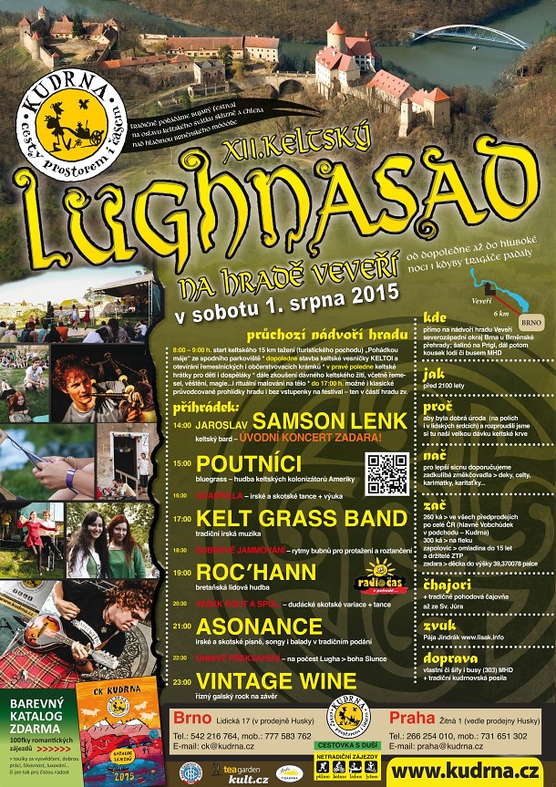 XII. keltský festival LUGHNASAD na Veveří