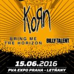 Na Aerodrome festivalu zahrají vedle Korn také Bring Me The Horizon a Billy Talent