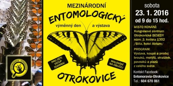 Mezinárodní entomologický výměnný den a výstava - Otrokovice