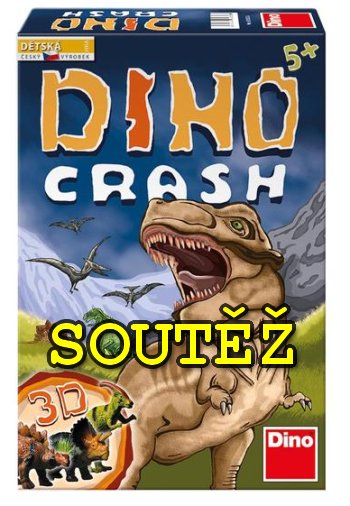 SOUTĚŽ o deskovou hru DINO CRASH