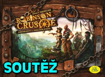 SOUTĚŽ o deskovku na prázdniny ROBINSON CRUSOE