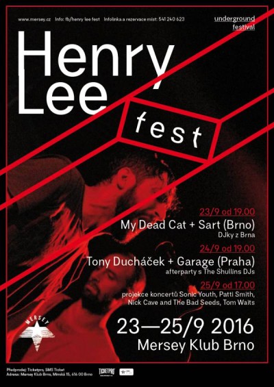 SOUTĚŽ o vstupenky na HENRY LEE FEST v Brně