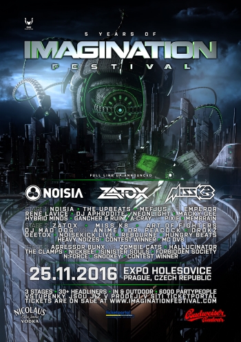 Imagination festival zveřejňuje kompletní lineup