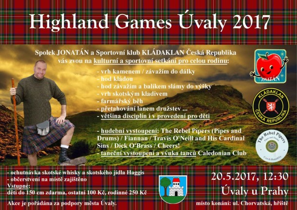 Highland Games Úvaly 2017