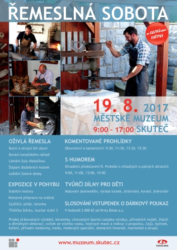 Řemeslná sobota opět ve Skutči
