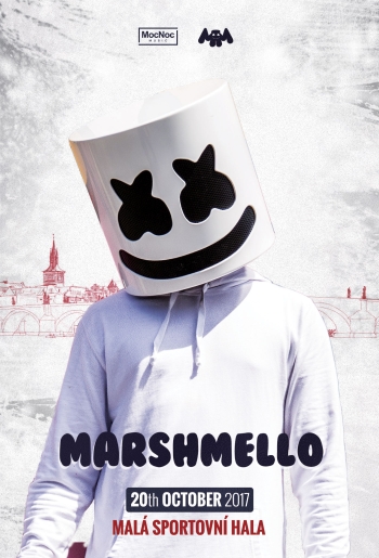 Marshmello přijede do Prahy