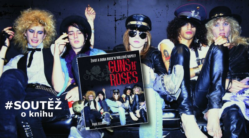 Guns N' Roses - soutěž o knihy