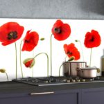 Skleněný panel do kuchyně – moderní bytové dekorace
