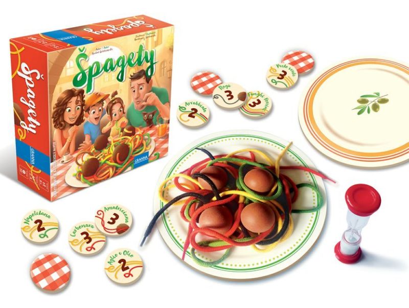 Špagety - desková hra