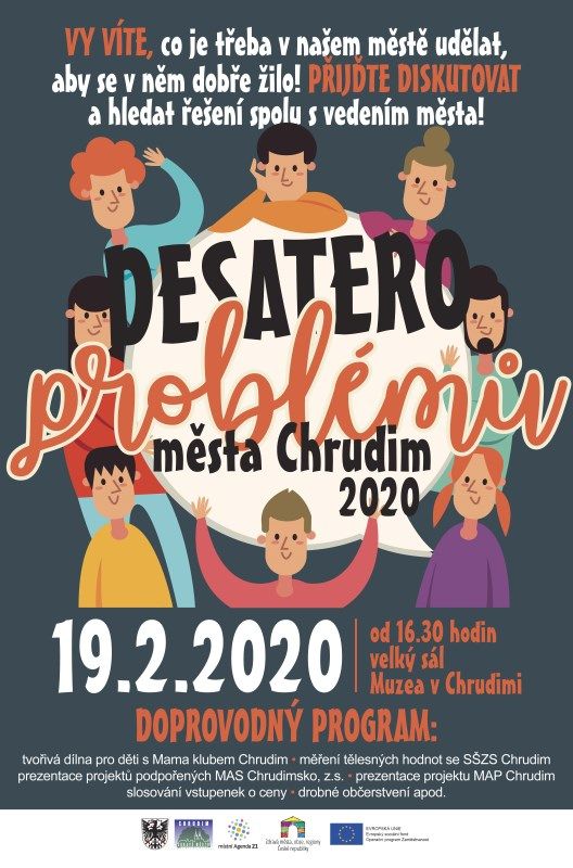 Desatero problémů města Chrudim v roce 2020