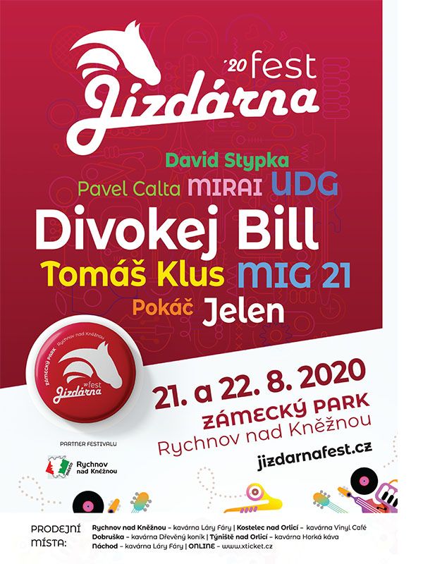 Jízdárna Fest plakát