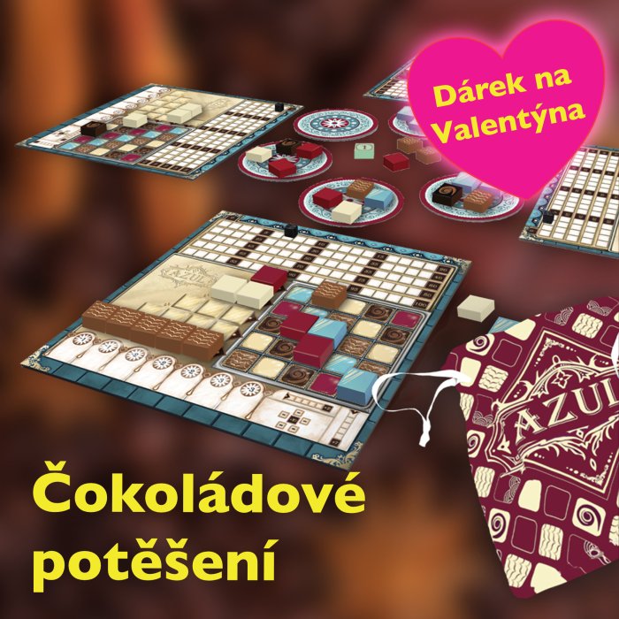 AZUL MISTŘI ČOKOLÁDY Valentýn