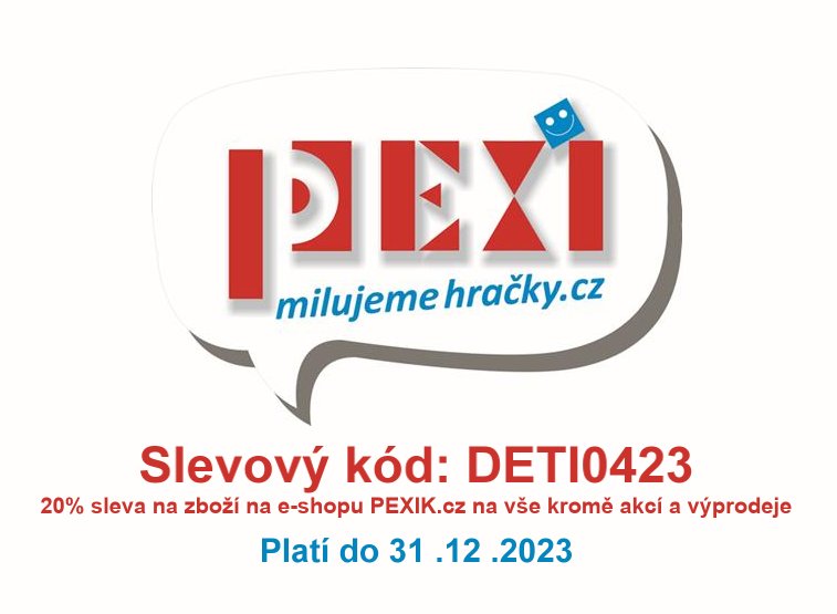 PEXI - slevový kód