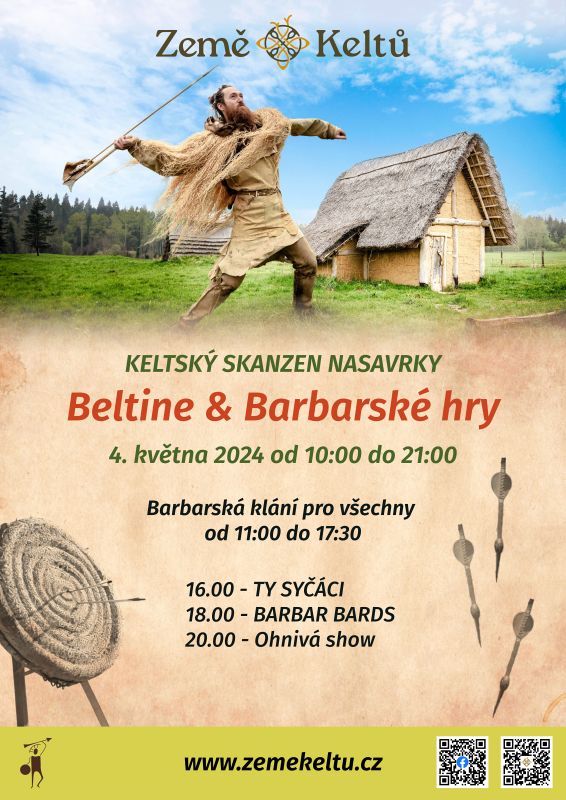 Plakát Beltine a Barbarské hry