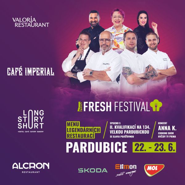 Prima FRESH festival Pardubice